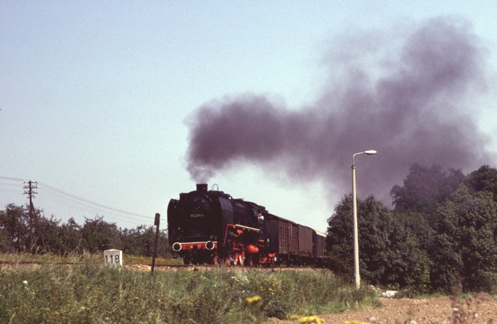 01 204 P 8015 Ausfahrt Oppurg, 27.08.1980