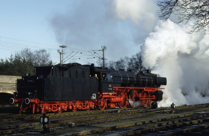 01 150 Umsetzen in Celle, morgens am 12.03.1983