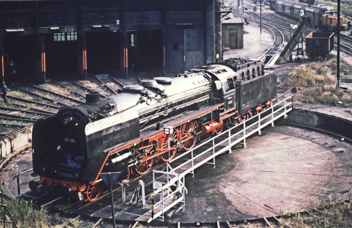 01 204 im Bw Dresden-Altstadt, im August 1978