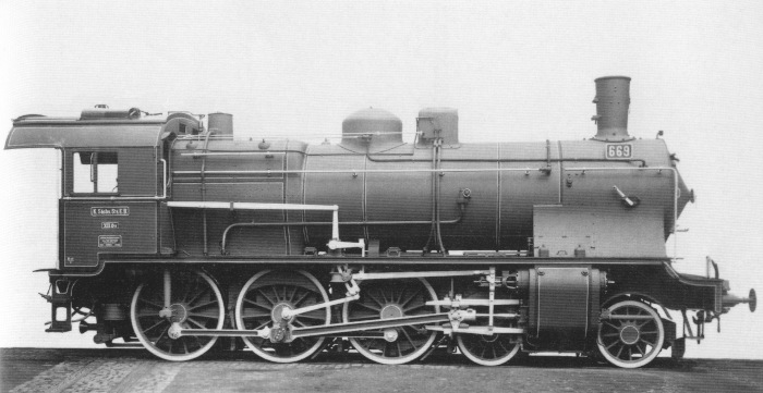 Hartmann-Werkfoto der 669 K.Sächs.Sts E.B. von 1913