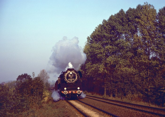 41 1225 mit Dg ->Saalfeld hinter Zeutsch, 15:18h am 26.10.1985