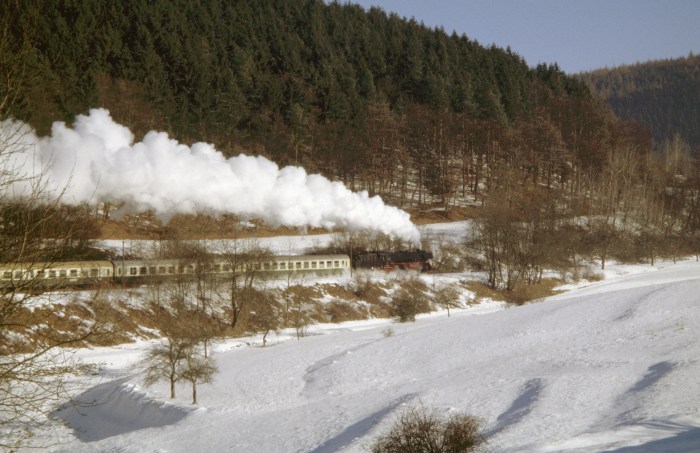 41 1144 mit RE Rodelblitz bei Altersbach, 28.01.2006