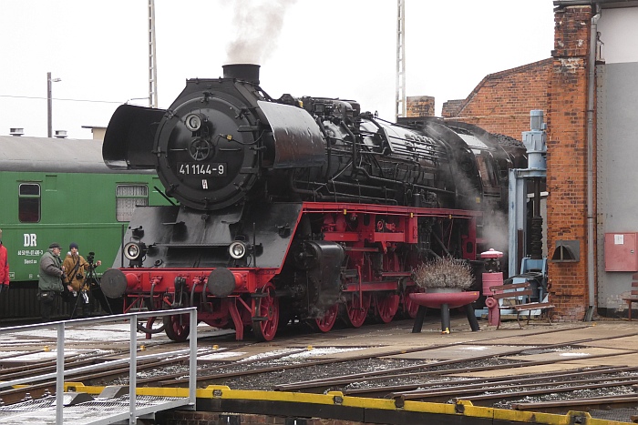41 1144 im Bw Arnstadt, um 14:09h am 25.01.2020