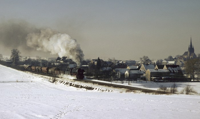 unbekannte 44 mit Ng nach Gera bei Neunhofen, 01.02.1981
