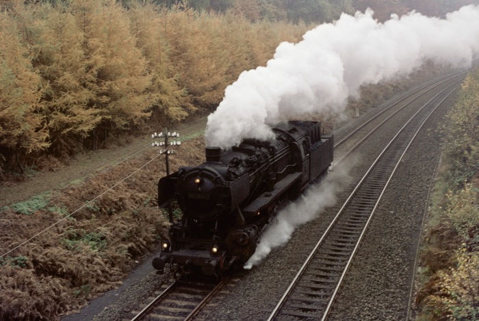051 654 als Lz bei Ebstorf, am 08.11.1975