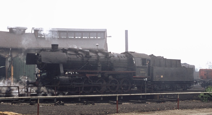 50 3138 im Bw Nossen, am 13.10.1976