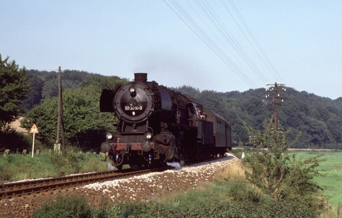 50 3014 mit P 7768 bei Kosterbuch, am 21.08.1978