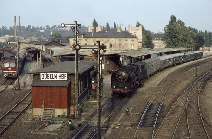 50 1002 vor P 7774 in Döbeln, 30.08.1982