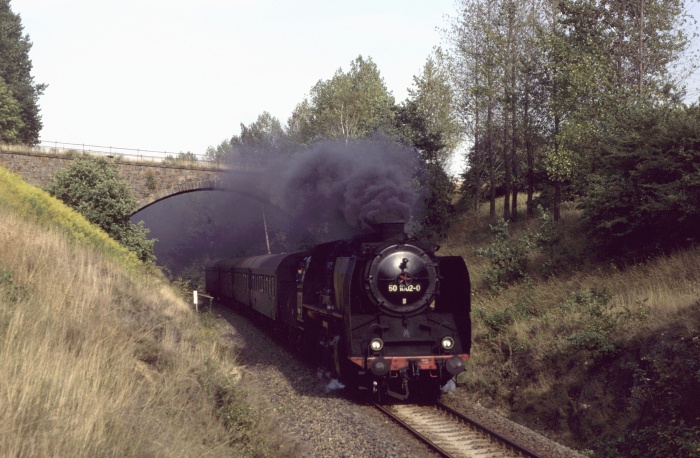 50 1002 mit P 15771 bei Wahnitz, 03.09.1982