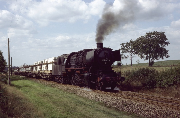 50 2146 mit dem Gag 56334 bei Rebesgrün, 05.09.1983
