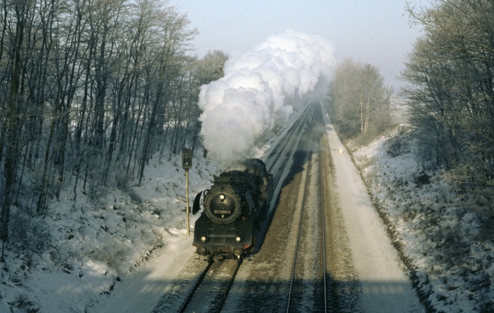 50 0008 Lz von der Streesower Löwenkopfbrücke bei Reckenzin fotografiert, 20.02.1978