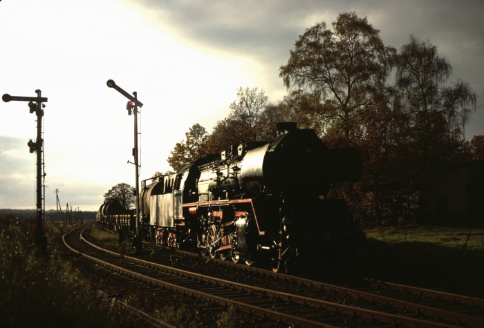 50 3638 mit Gz Durchfahrt Neu Rohlsdorf, 07.11.1981