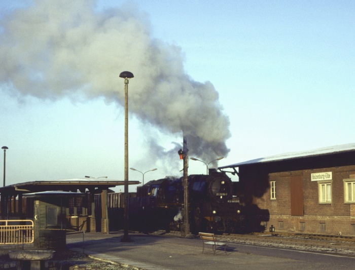 50 3696 rangiert in Boizenburg, 01.12.1983