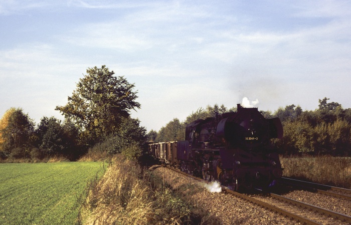 50 3641 mit Ng 61851 bei Klein Warnow, 17.10.1984