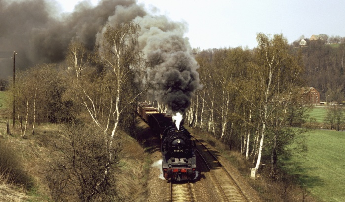 50 3670 mit Dg 54311 bei Wilkau-Haßlau, 29.04.1984