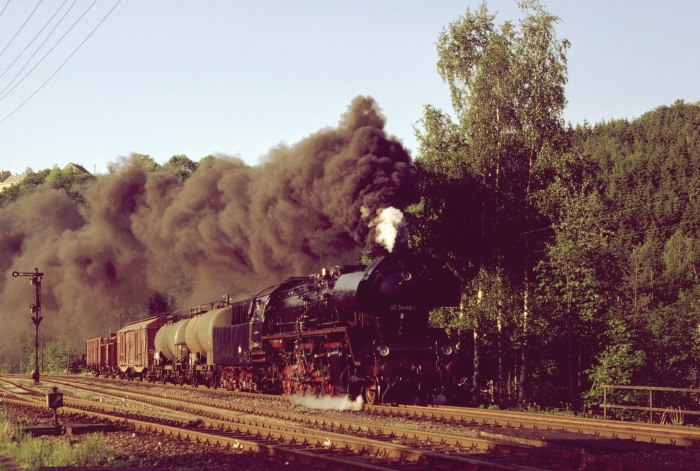 50 3646 mit Ng 64345 in Wolkenstein, 03.08.1985