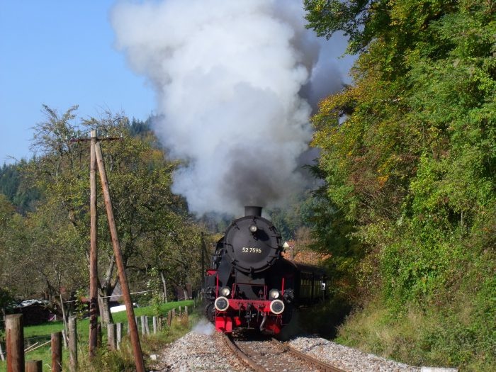 52 7596 bei Steinbach (Klaffenbach), um 13:45h am 23.10.2011