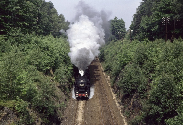 52 8193 mit Lgo 49511 hinter Langebrück, 17.06.1982