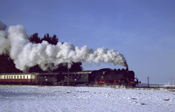 64 289 Scheinanfahrt bei Hart (HzL), am 06.01.1979