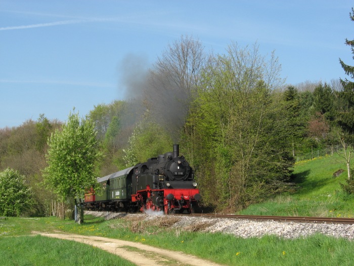 75 1118 auf dem Weg nach Gerstetten vor Stubersheim, um 9:58h am 04.05.2008