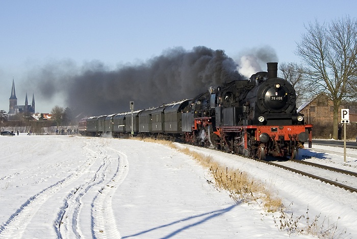 78 468 + 50 3655 Sonderzug ->Warstein, am 10.01.2008