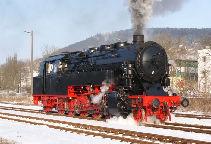 95 027 frisch untersucht in Meiningen, Anfang 2010