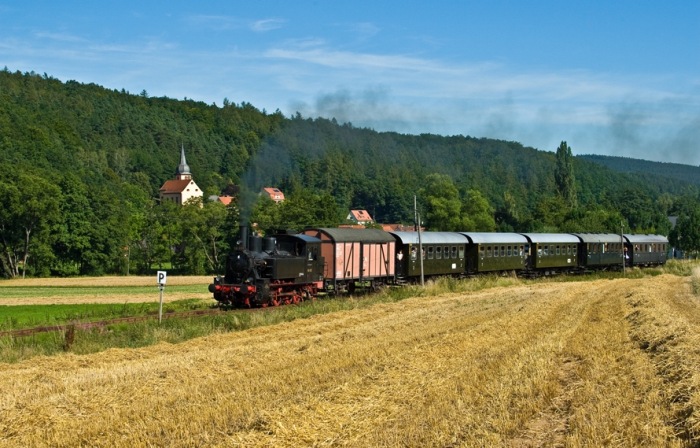 98 886 hinter Heufurt, im Sommer 2007