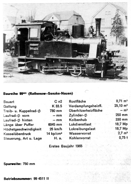 Kurzbeschreibung der DR-Reko-Lok 99 4511 - Teil 1