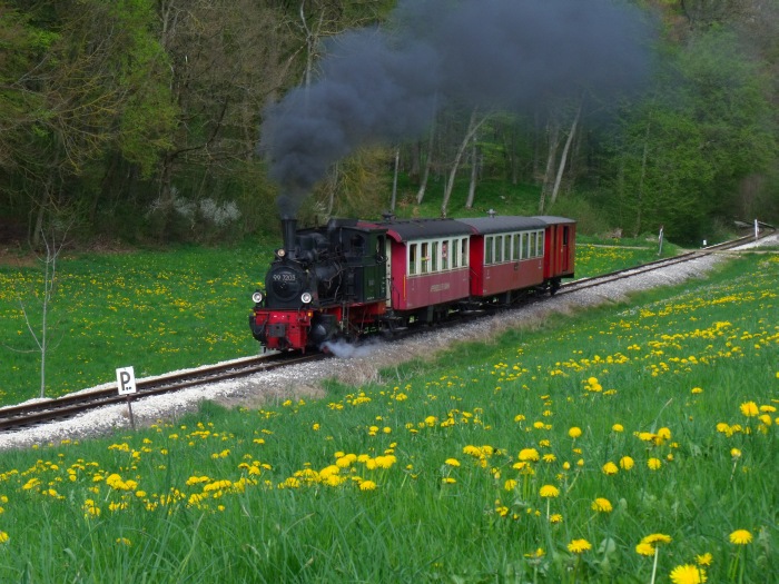 99 7203 am oberen Duital, um 16:20h am 01.05.2012