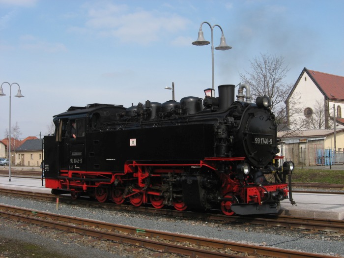 99 1746 in Dippoldiswalde, am 21.03.2009 99 1746 in Dippoldiswalde, am 21.03.2009