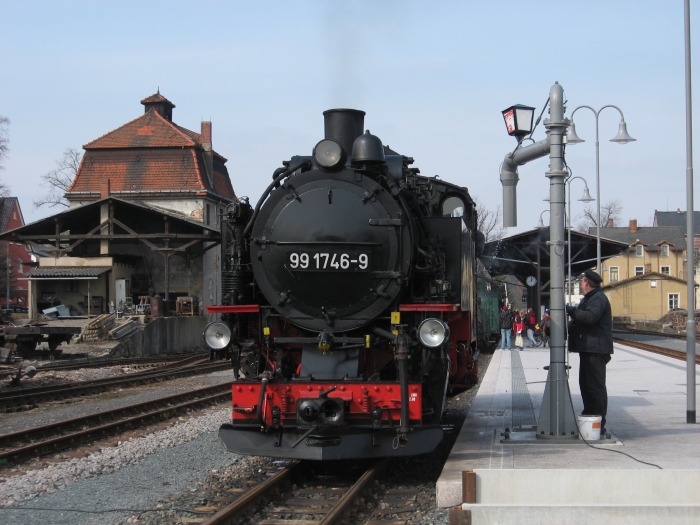 99 1746 in Dippoldiswalde, am 21.03.2009 99 1746 in Dippoldiswalde, am 21.03.2009