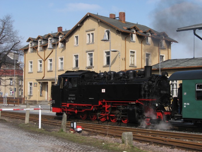 99 1746 Tv vor P 5005 in Dippoldiswalde, am 21.03.2009 99 1746 Tv vor P 5005 in Dippoldiswalde, am 21.03.2009