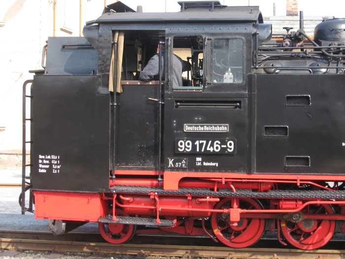 99 1746 Tv vor P 5005 in Dippoldiswalde, am 21.03.2009 99 1746 Tv vor P 5005 in Dippoldiswalde, am 21.03.2009