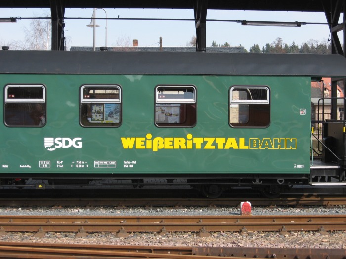 Wagen in P 5005 in Dippoldiswalde am 21.03.2009