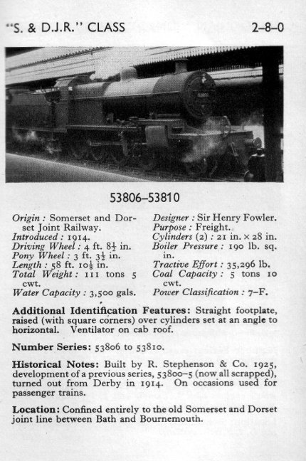 Beschreibung 7F Somerset&Dorset