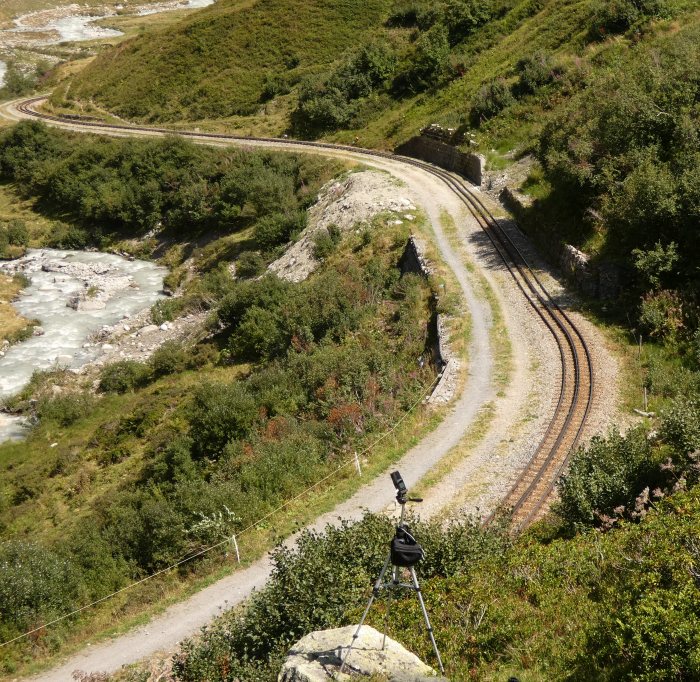 Standort-Aufnahmegerät bei Tiefenbach für Zug Nrt.157 am 11.08.2022