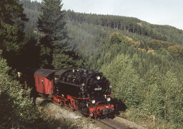 99 222 am oberen Drängetal vor Drei Annen, am 06.10.2001