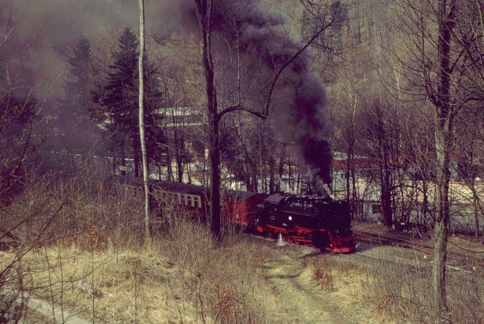 unbekannte 99.72?? mit 8935 Abfahrt in Steinerne Renne, am 31.03.2002