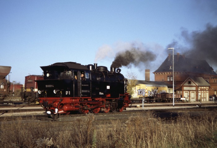 99 6001 Umsetzen in Gernrode, am 31.10.2005