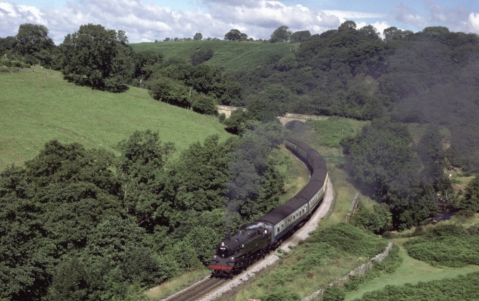 80135 in der  Darnholm-Kurve, 06.08.2000