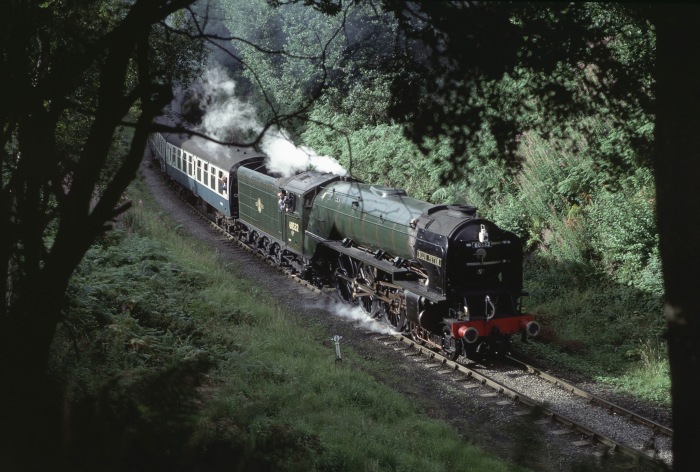 60532 (Blue Peter) bei Beck Hole, 15.08.2000