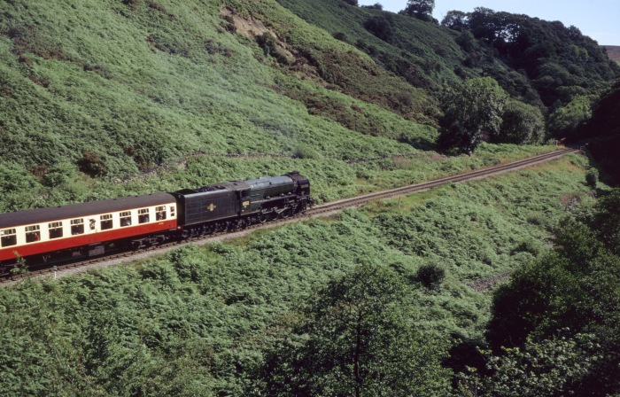 60532 “Blue Peter” bei Water Ark, um 11:02h am 03.08.2001