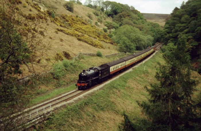 62005 bei Water Ark abwärts um 16:17h am 20.05.2004