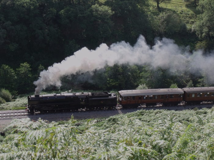 92214 wieder mit dem “Teakholz-Zug” ebenfalls bei Water Ark, um 12:50h am 31.08.2010