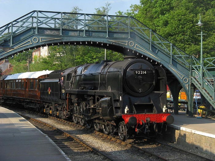 92214 in Goathland, Juni 2010