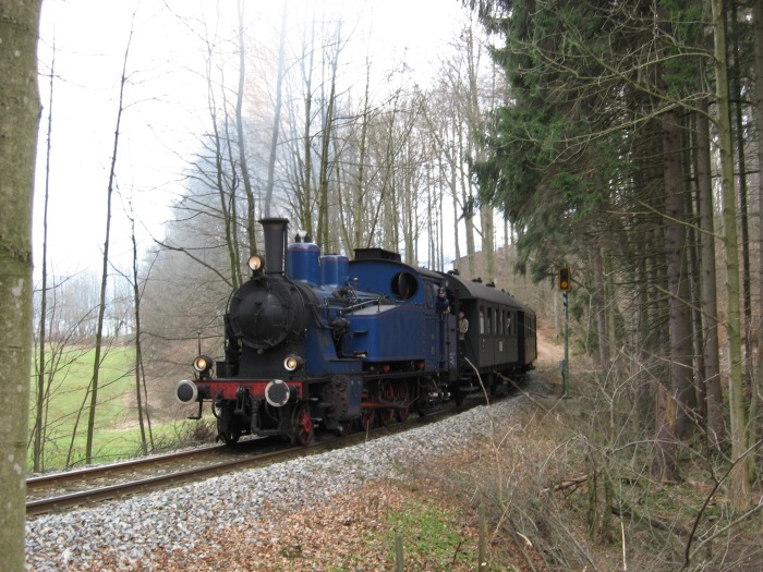 Letzte Bergfahrt der TAG 7 hinter Gmund am 18.03.2007