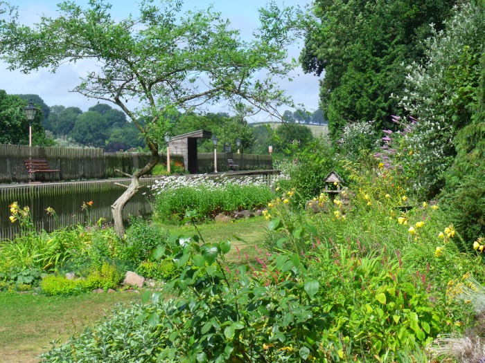 Stationsgarten in Stogumber, am 28.07.2016
