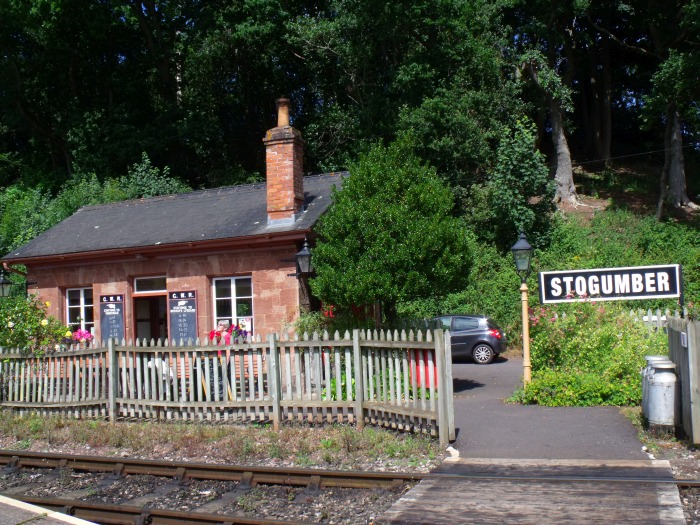 Stationsgebäude Stogumber, am 30.07.2016